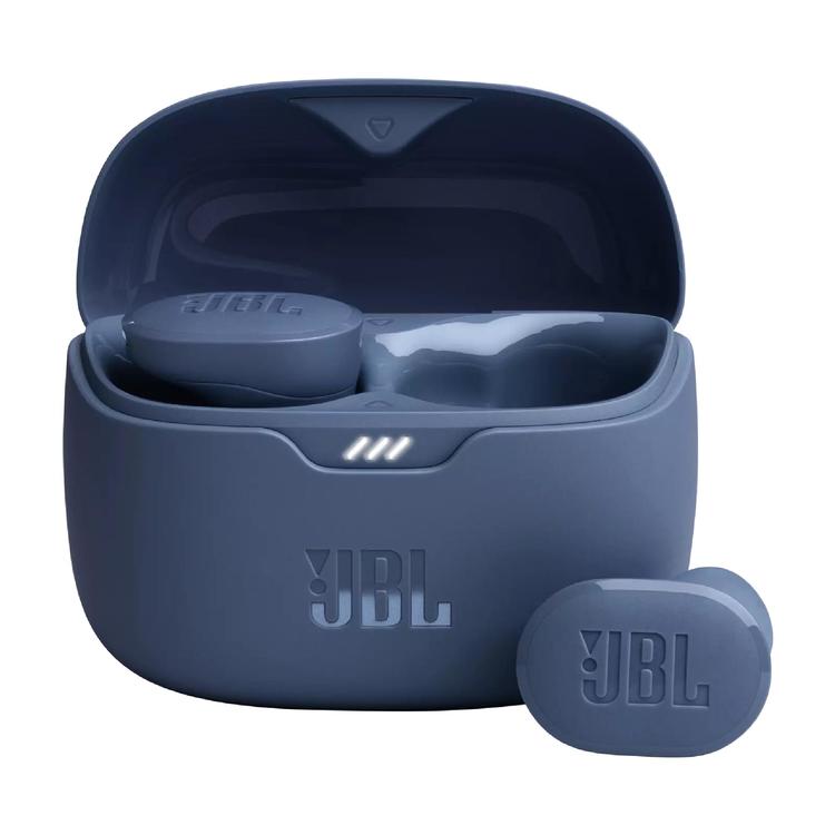 JBL Tune Buds | In-Ear Headphones - Truly Wireless - Bluetooth - Noise Reduction - 4 microphones - Blue-Audio Video Centrale