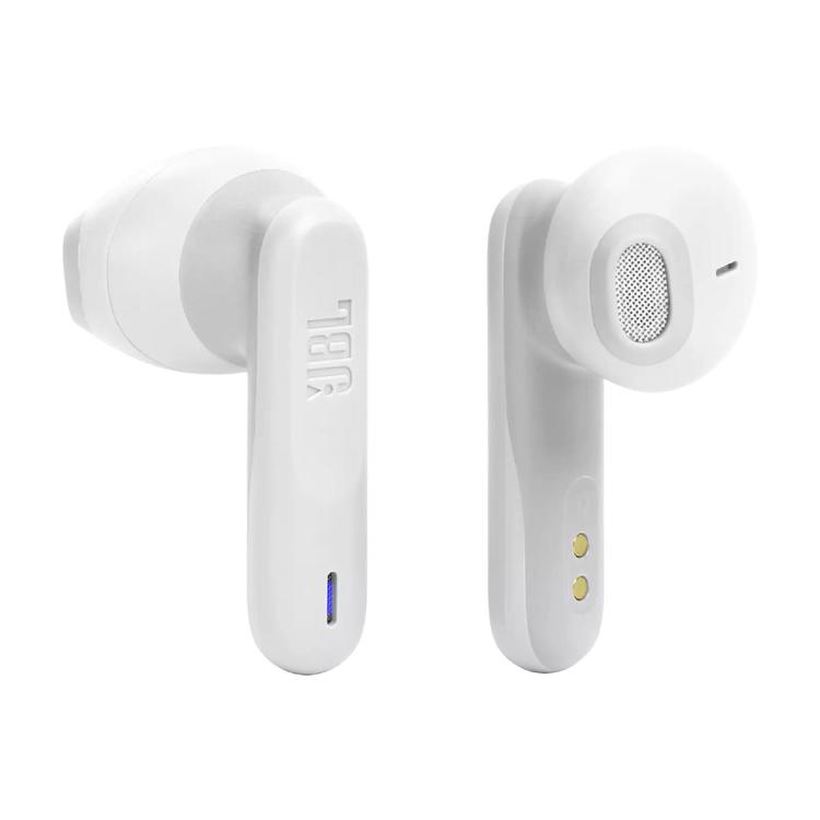 JBL Vibe Flex | In-Ear Headphones - Wireless - Bluetooth - Stick-open design - Smart Ambient Technology - White-Audio Video Centrale
