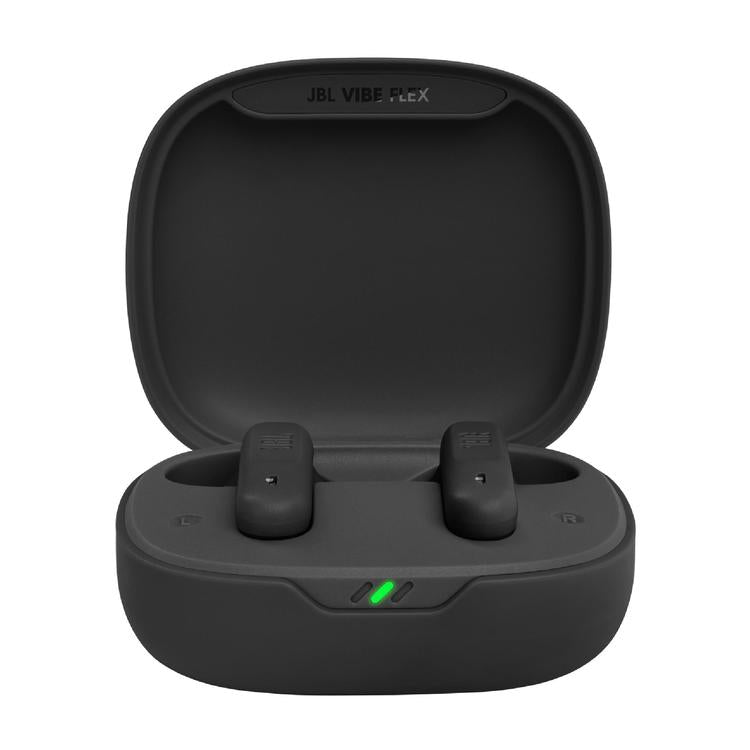 JBL Vibe Flex | In-Ear Headphones - Wireless - Bluetooth - Stick-open design - Smart Ambient Technology - Black-Audio Video Centrale