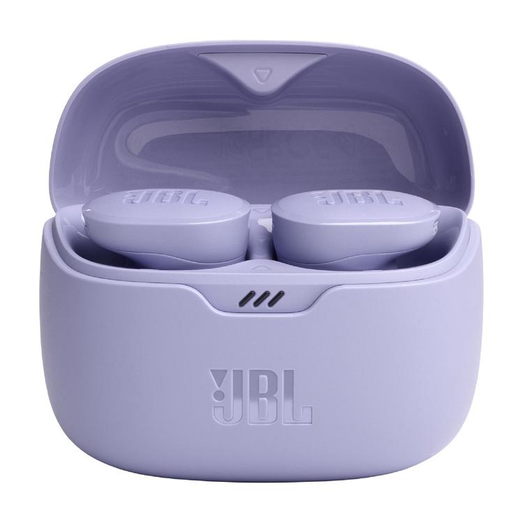 JBL Tune Buds | In-Ear Headphones - Truly Wireless - Bluetooth - Noise Reduction - 4 microphones - Purple-Audio Video Centrale