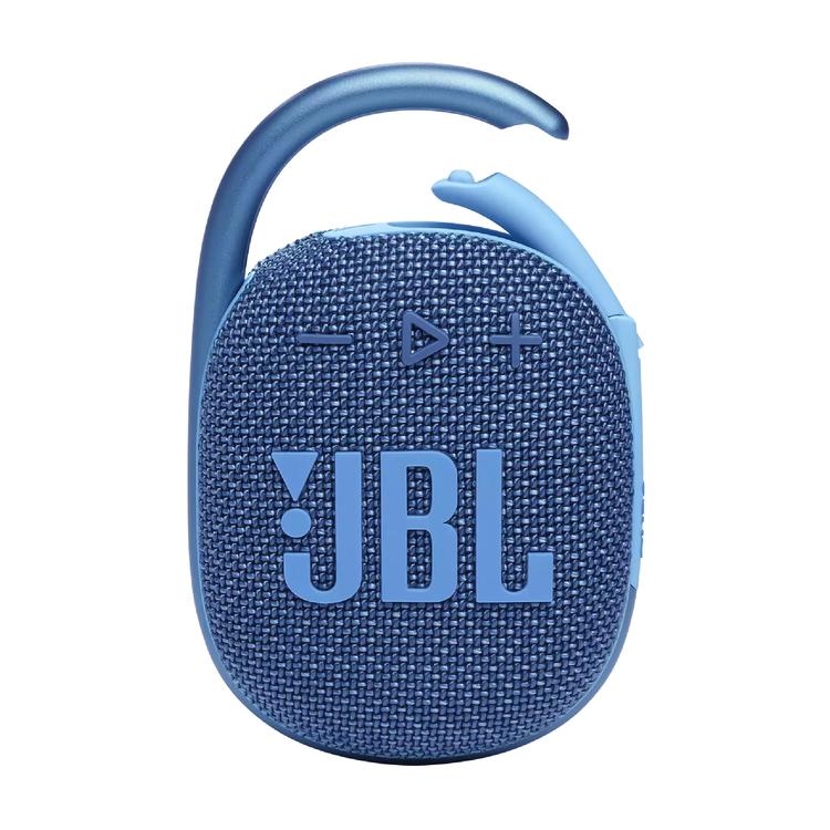 JBL Clip 4 Eco | Speaker - Ultra-portable - Waterproof - Bluetooth - Integrated carabiner - Blue-Audio Video Centrale