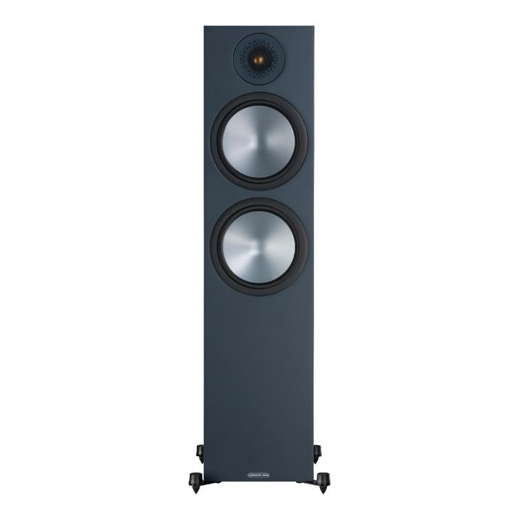 Monitor Audio Bronze 500 | Floorstanding Speakers - Tower - 2.5 way - 200W - Bronze Series - Pair - Walnut-Audio Video Centrale