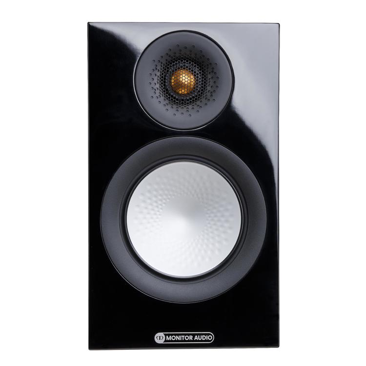 Monitor Audio Silver 50 7G | Bookshelf Speakers - 2 way - 100W - Silver Series - Pair - High Gloss Black-Audio Video Centrale