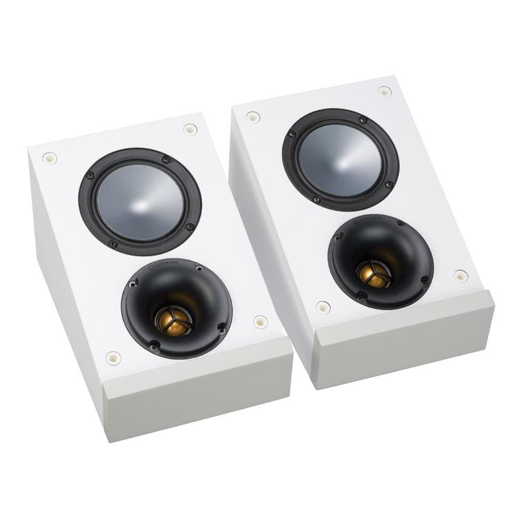 Monitor Audio Bronze Atmos | Speakers - Module - Dolby Atmos Compatible - 2 way - Bronze Series - Pair - White-Audio Video Centrale