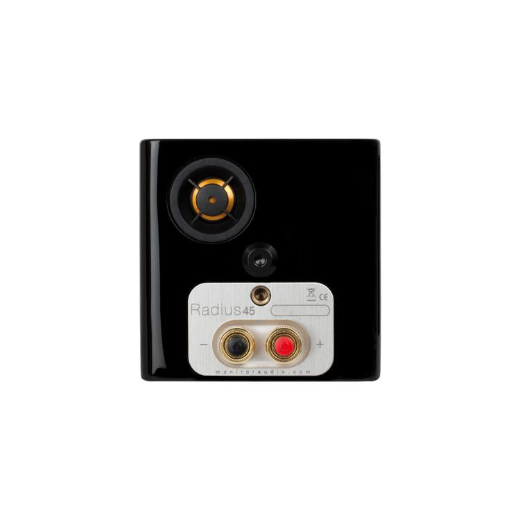 Monitor Audio Radius 45 | Bookshelf Speakers - 50W - Pair - Piano Black Gloss-Audio Video Centrale