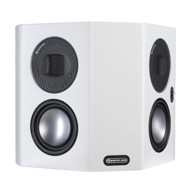 Monitor Audio Gold FX | Speakers - Compact - 2 way - 100W - Pair - Satin White-Audio Video Centrale
