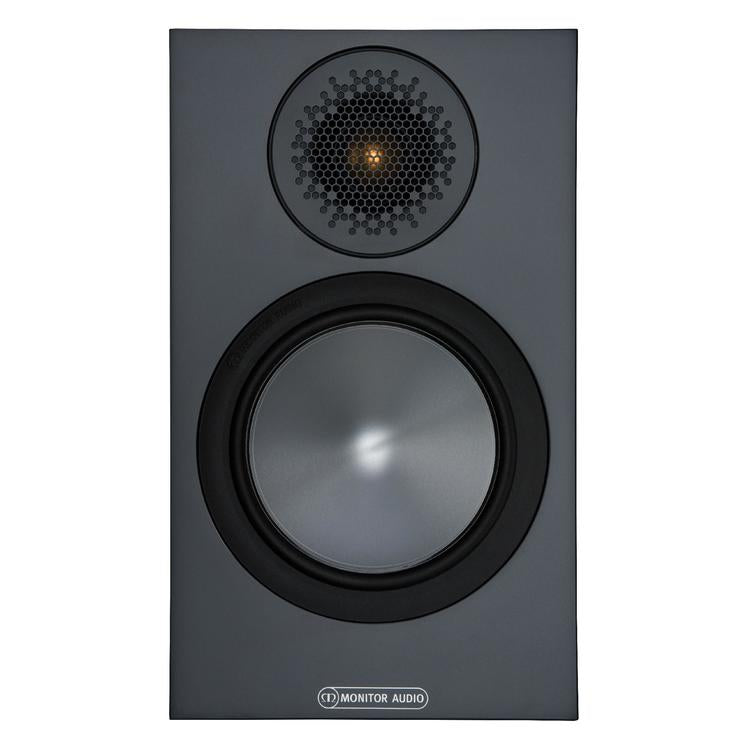 Monitor Audio Bronze 50 | Bookshelf Speakers - 2 way - 80W - Bronze Series - Pair - Black-Audio Video Centrale