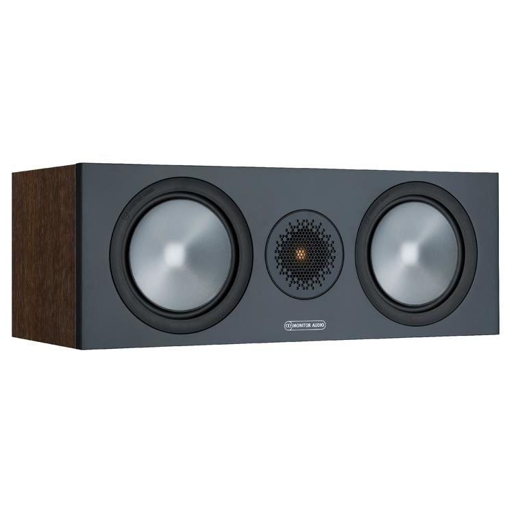 Monitor Audio Bronze C150 | Center Speaker - 2 way - 120W - Bronze Series - Unit - Walnut-Audio Video Centrale
