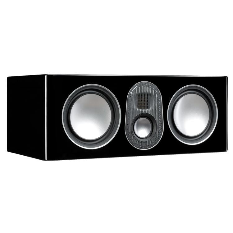Monitor Audio Gold C250 | Center speaker - 3 way - 200W - Gold Series - Unit - Piano Black Gloss-Audio Video Centrale