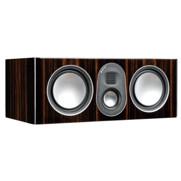 Monitor Audio Gold C250 | Center speaker - 3 way - 200W - Gold Series - Unit - Piano Ebony-Audio Video Centrale