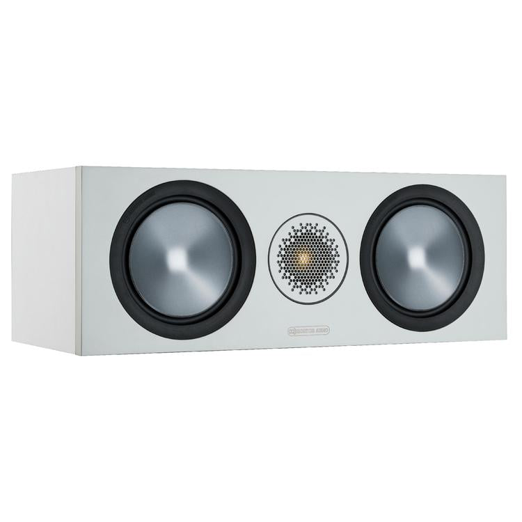 Monitor Audio Bronze C150 | Center Speaker - 2 way - 120W - Bronze Series - Unit - White-Audio Video Centrale
