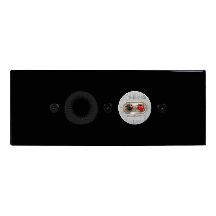 Monitor Audio Radius 200 | Center Speaker - 150W - Radius Series - Ultra-compact - Unit - Piano Black Gloss-Audio Video Centrale