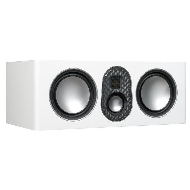 Monitor Audio Gold C250 | Center speaker - 3 way - 200W - Gold Series - Unit - Satin White-Audio Video Centrale