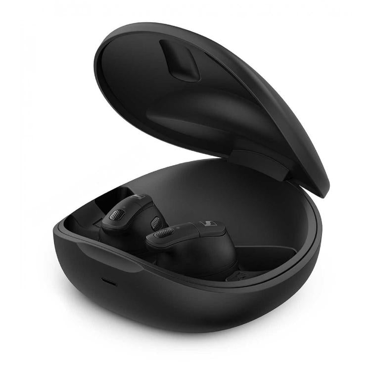 Sennheiser Conversation Clear Plus | In-Ear Headphones - Truely Wireless - Bluetooth - Active noise cancellation - Black-Audio Video Centrale