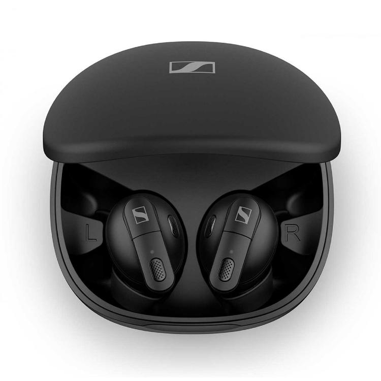 Sennheiser Conversation Clear Plus | In-Ear Headphones - Truely Wireless - Bluetooth - Active noise cancellation - Black-Audio Video Centrale
