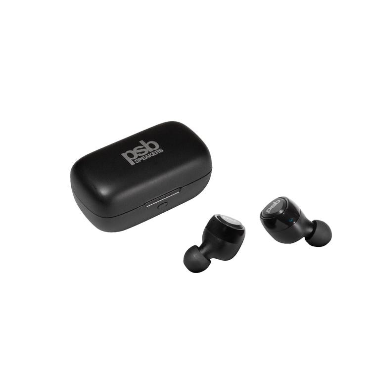 PSB M4U TWM | In-Ear Headphones - 100% Wireless - True Wireless Micro Planar - Magneto-static Technology - Black-Audio Video Centrale