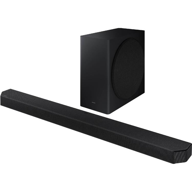 Samsung HW-Q900C | Soundbar - 7.1.2 channels - Dolby ATMOS - With wireless subwoofer and rear speakers included - Q Series - Black-Audio Video Centrale