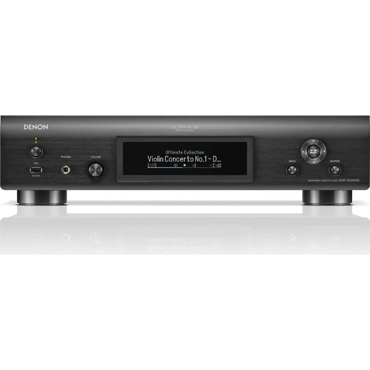 Denon DNP-2000NE | High resolution Network Player - Integrated HEOS - Wi-fi - Black-Audio Video Centrale