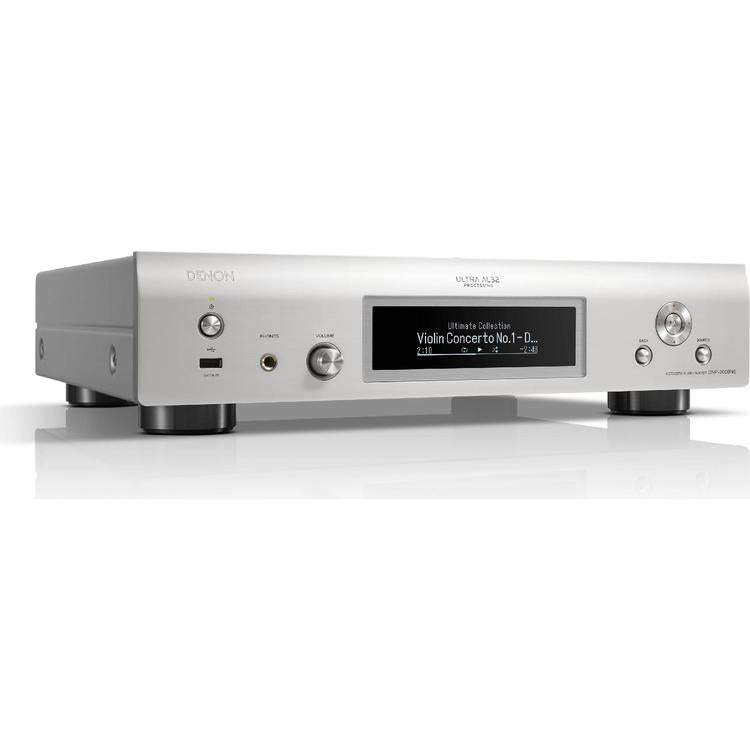 Denon DNP-2000NE | High resolution network player - HEOS integrated - Wi-fi - Silver-Audio Video Centrale