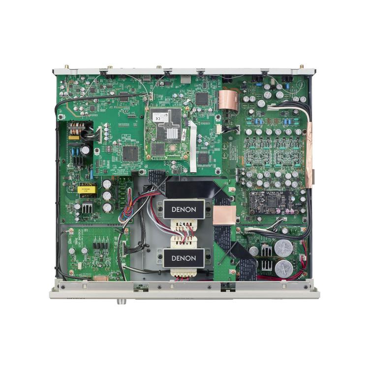 Denon DNP-2000NE | High resolution network player - HEOS integrated - Wi-fi - Silver-Audio Video Centrale