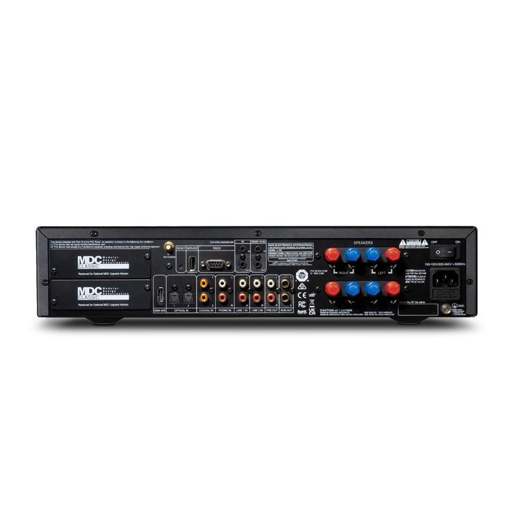 NAD C 389 BluOS | DAC Amplifier - HybridDigital UcD - MDC2 BluOS-D installed - Black-Audio Video Centrale