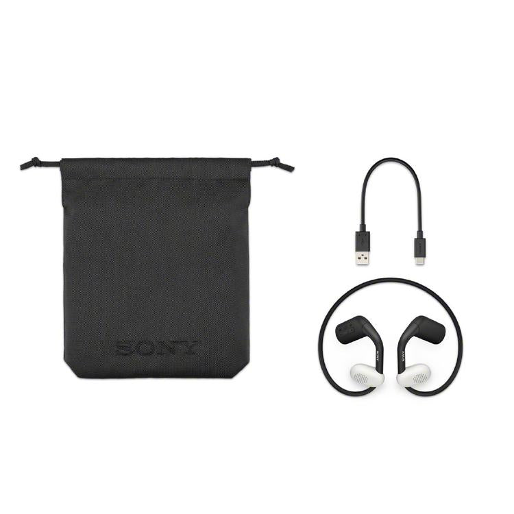 Sony Float Run WIOE610 | Headset with microphone - Over-the-ear - Bluetooth - Wireless - Black-Audio Video Centrale