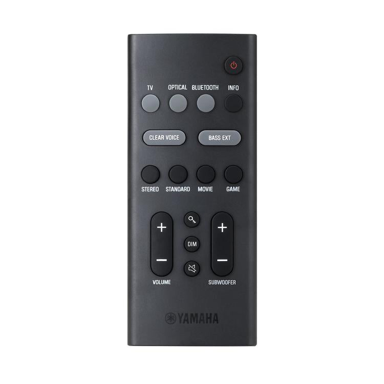Yamaha SR-B30A | 2 Channel Sound Bar - 120 W - HDMI eARC - Bluetooth - Black-Audio Video Centrale