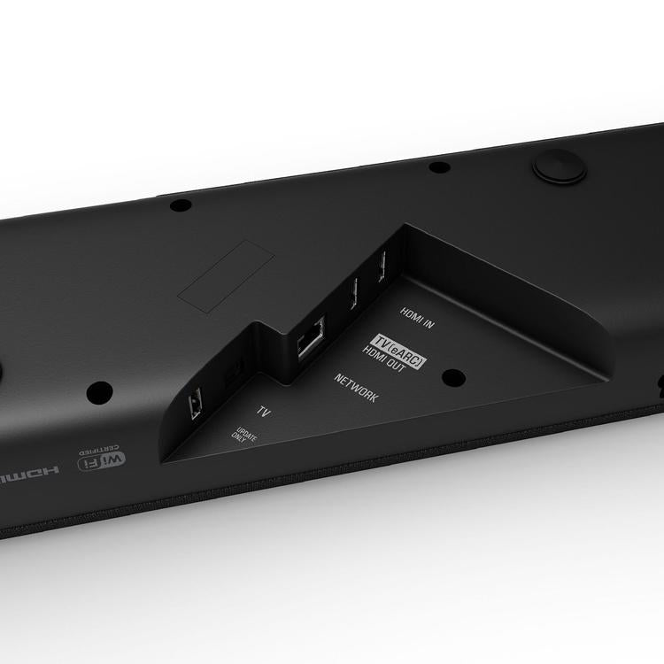 Yamaha SRX50A | 2 Channel Sound Bar - True X Surround - 280 W - Bluetooth - Black-Audio Video Centrale