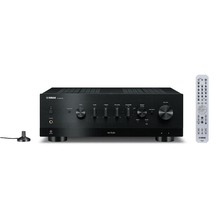 Yamaha RN1000A | 2 Channel Stereo Receiver - YPAO - MusicCast - Black-Audio Video Centrale