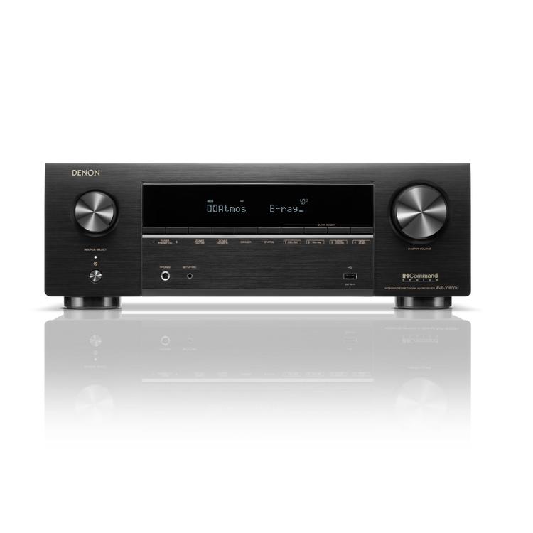 DENON AVR-X1800H | 7.2 Channel AV Receiver - 8K Video - Cinema - Dolby Atmos - DTS:X - Black-Audio Video Centrale