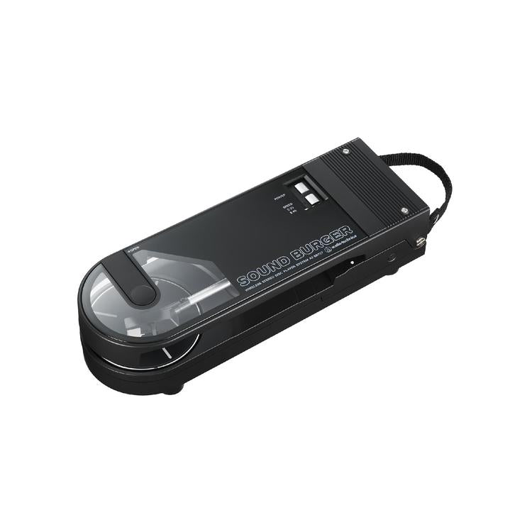 Audio-Technica AT-SB727-BK | SoundBurger Portable Turntable - 12-hour Battery - Black-Audio Video Centrale