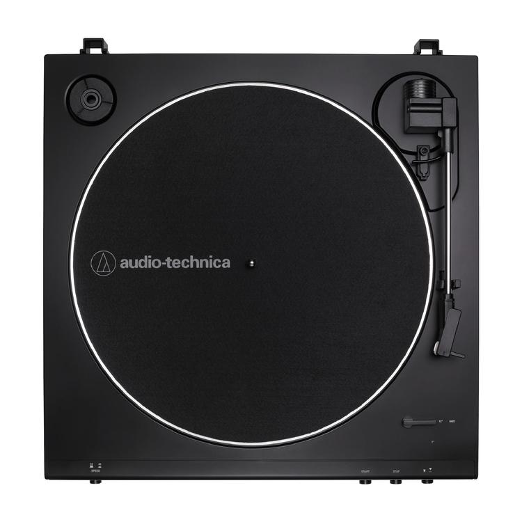 Audio-Technica AT-LP60XBT-USB-BK | Turntable Stereo - Fully Automatic - Belt Drive - USB - Bluetooth - Black-Audio Video Centrale