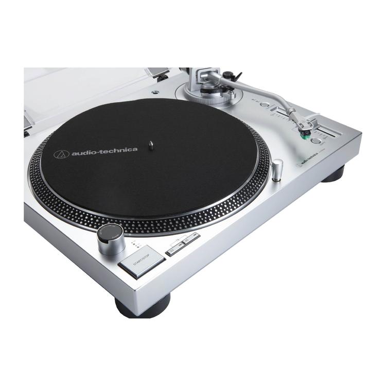 Audio-Technica AT-LP120XUSB-SV | Turntable - Direct Drive - Analogue & USB - Silver-Audio Video Centrale