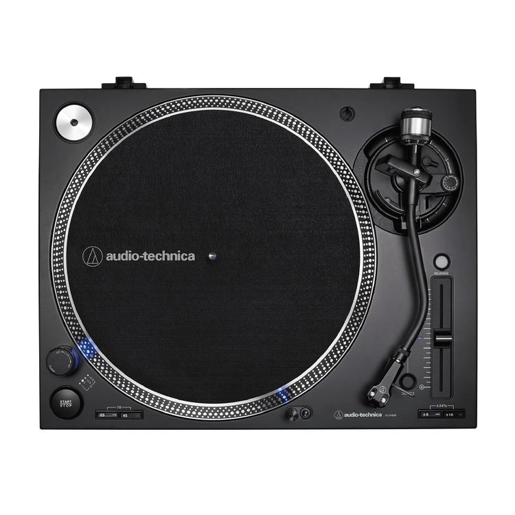 Audio-Technica AT-LP140XP-BK | Professional Direct Drive DJ Turntable - Black-Audio Video Centrale