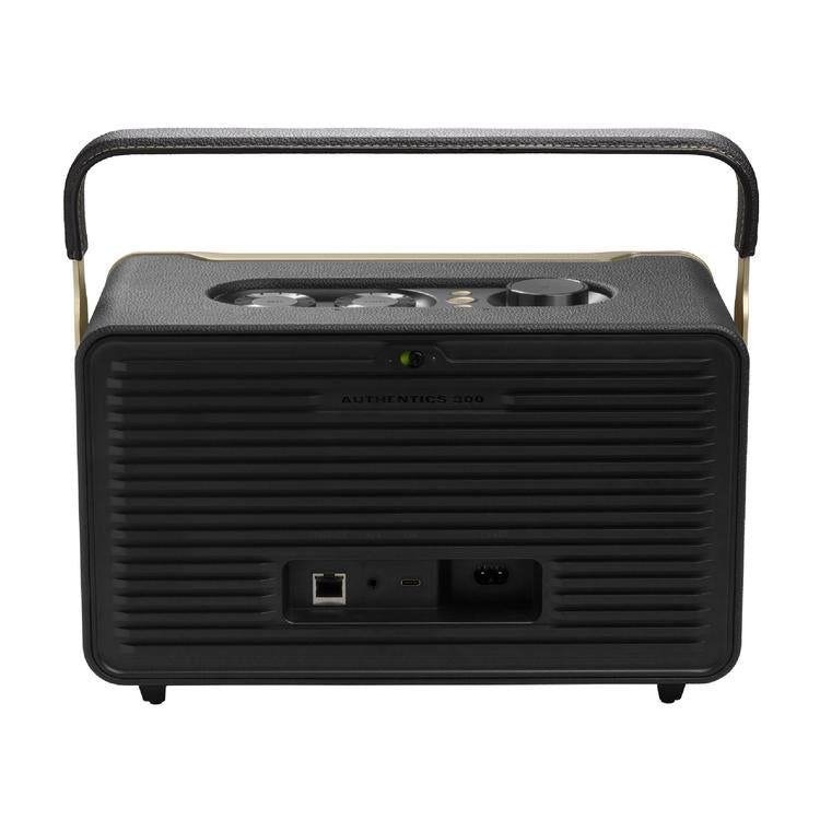 JBL Authentics 300 | Portable Speakers - Built-in Battery - Wi-Fi - Bluetooth - Black-Audio Video Centrale