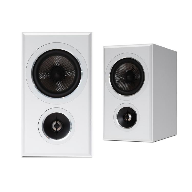 PSB Imagine B50 | Bookshelf Speakers - High range - Power 20 to 150watts - White - Pair-Audio Video Centrale