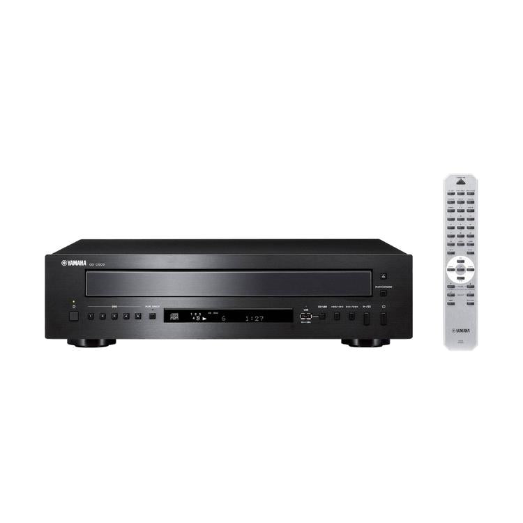 Yamaha CD-C603 | Multiple CD Player - 5 discs - USB Playback - Pure Direct - Black-Audio Video Centrale