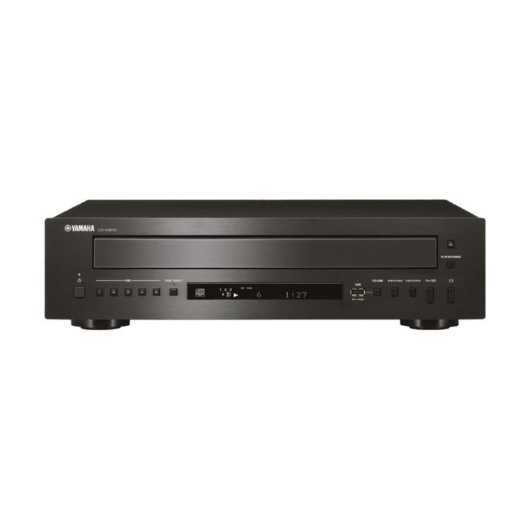Yamaha CD-C603 | Multiple CD Player - 5 discs - USB Playback - Pure Direct - Black-Audio Video Centrale