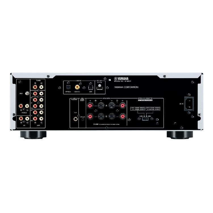 Yamaha A-S801S | 2 ch integrated amplifier - Stereo - Silver-Audio Video Centrale