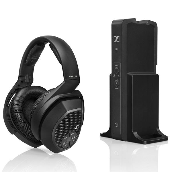 Sennheiser RS 175 | Wireless over-ear TV headphones - Stereo - Black-Audio Video Centrale