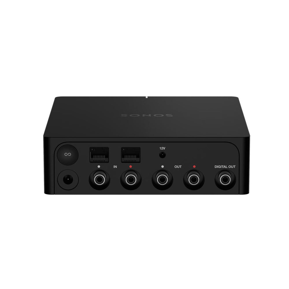 SONOS Port | Wifi audio network player- 2 channel - Black-Audio Video Centrale