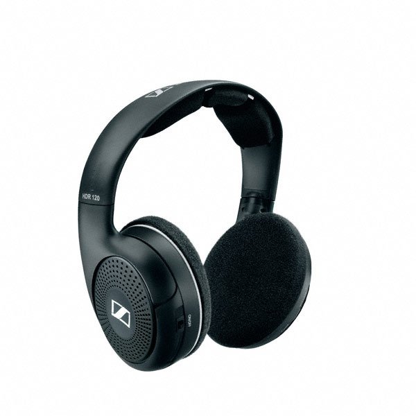 Sennheiser HDR 120 | Additionnal wireless headphones for RS 110 and RS 120 - Radio frequency- Black-Audio Video Centrale
