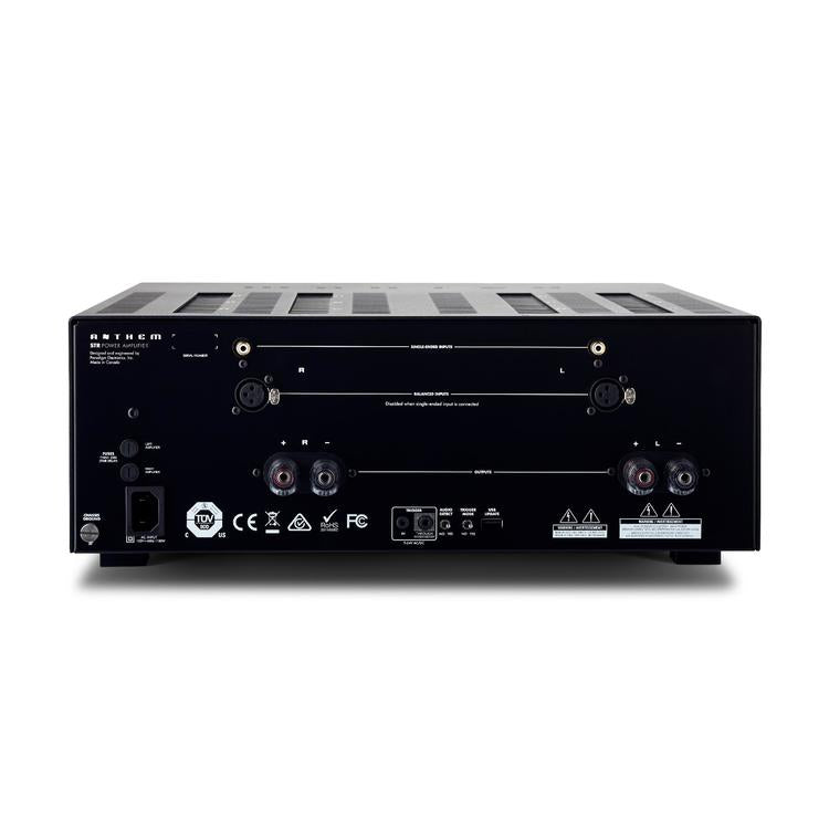 Anthem | STR Power Amplifier - 2 Channels - Solid Toroidal Transformers - Black-Audio Video Centrale