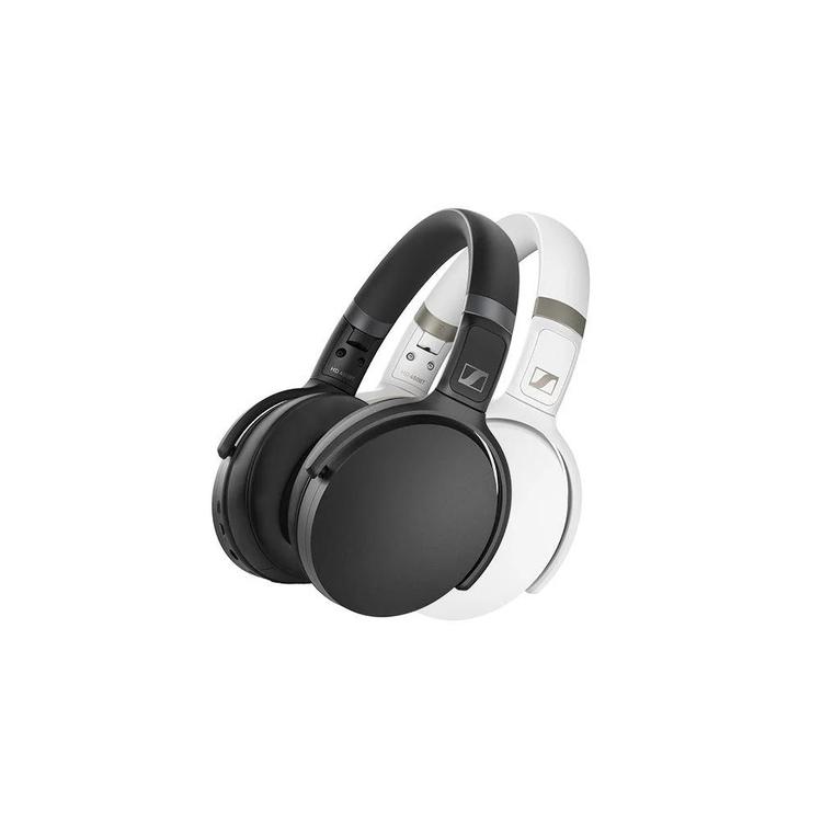 Sennheiser HD 450BT | Wireless around-ear headphones - Active noise reduction system - White-Audio Video Centrale