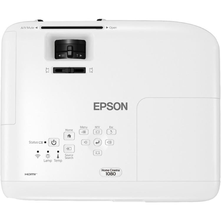 Epson Home Cinema 1080 | Home theater 3LCD Projector - 16:9 - HD - 1080p - Blanc-Audio Video Centrale