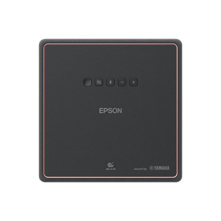 Epson EpiqVision Mini EF12 | Portable Laser Projector - Wi-fi - 3LCD - 150in Screen - 16: 9 - 4K - HDR FHD - Audiophile sound - Android TV - Black-Audio Video Centrale
