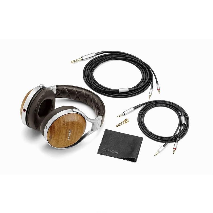 Denon AH-D9200 | Wired Over-the-ear earphone - Bamboo Housing - Aluminum structure - High-end - Lightweight-Audio Video Centrale